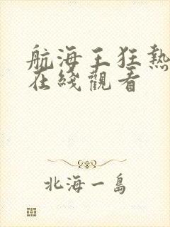 航海王狂热行动在线观看