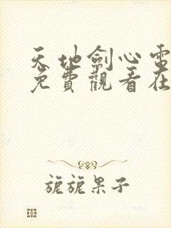 天地剑心电视剧免费观看在线播放