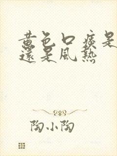 黄色口痰是风寒还是风热