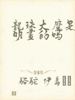 龙珠大魔是鸟山明画的吗