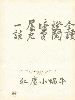 一屋暗灯全文小说免费阅读