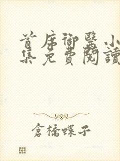 首席御医小说全集免费阅读