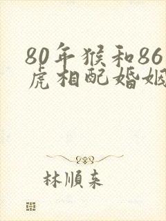 80年猴和86虎相配婚姻如何