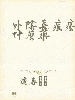 外阴长痘瘙痒用什么药