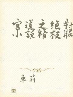 官道之绝对权力小说精校版