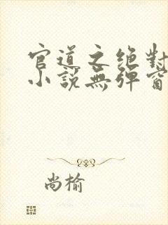 官道之绝对权力小说无弹窗