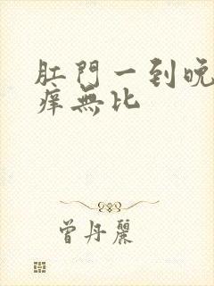 肛门一到晚上奇痒无比封面