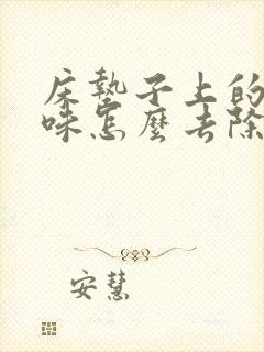 床垫子上的猫尿味怎么去除