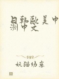 日韩欧美中文亚洲中文封面