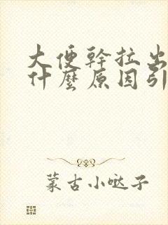 大便干拉出血是什么原因引起的