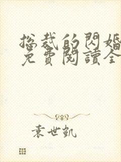 总裁的闪婚新妻免费阅读全文