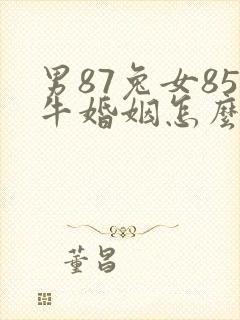 男87兔女85牛婚姻怎么样