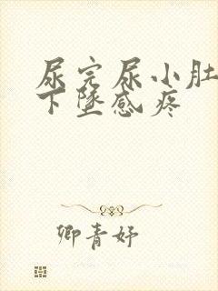 尿完尿小肚子有下坠感疼