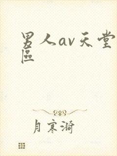 男人av天堂二区封面