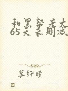 和黑帮老大的365天未删减封面