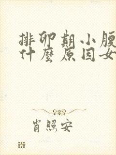 排卵期小腹疼痛什么原因女性