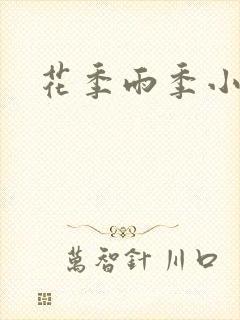 花季雨季小说