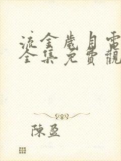 流金岁月电视剧全集免费观看朱锁锁