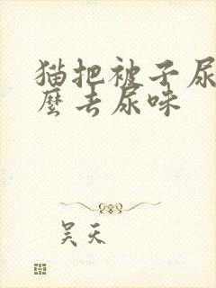 猫把被子尿了怎么去尿味封面