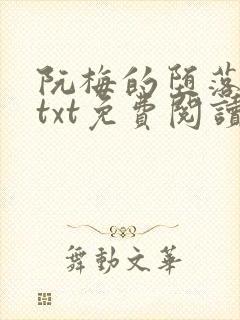 阮梅的堕落浮殇txt免费阅读