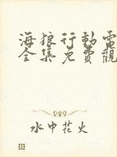 海狼行动电视剧全集免费观看