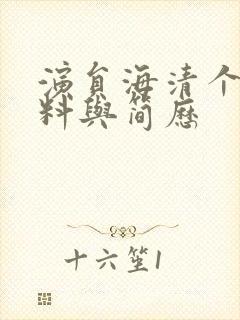 演员海清个人资料与简历