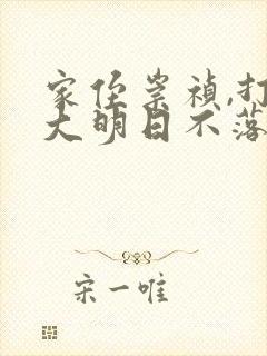 家侄崇祯,打造大明日不落的小说封面