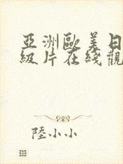 亚洲欧美日韩一级片在线观看