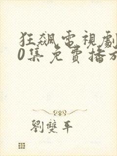 狂飙电视剧第40集免费播放