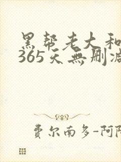 黑帮老大和我的365天无删减