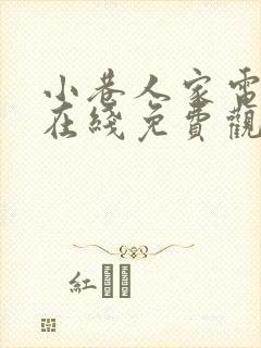 小巷人家电视剧在线免费观看