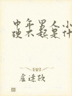 中年男人小弟弟硬不起是什么原因封面