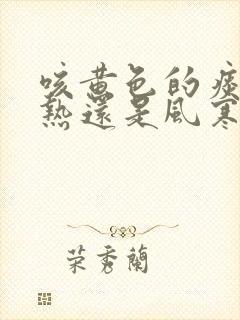 咳黄色的痰是风热还是风寒