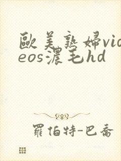 欧美熟妇videos浓毛hd