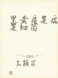 黑黄痰是病毒还是细菌