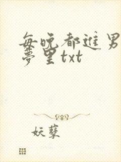 每晚都进男神的梦里txt