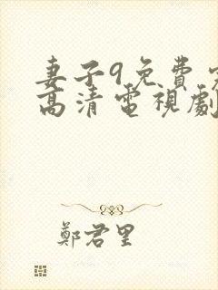 妻子9免费完整高清电视剧看封面