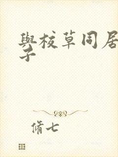 与校草同居的日子