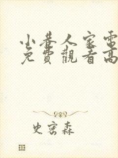 小巷人家电视剧免费观看高清在线封面