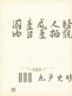 国产成人精品国内自产拍观看