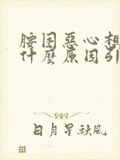 腰困恶心想吐是什么原因引起的