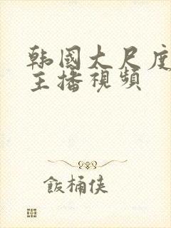 韩国大尺度美女主播视频