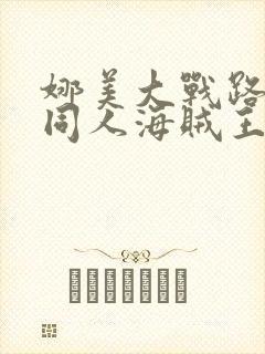 娜美大战路飞《同人海贼王》封面