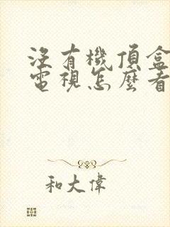 没有机顶盒网络电视怎么看电视台节目