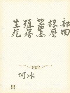 生殖器根部长了疙瘩怎么回事封面