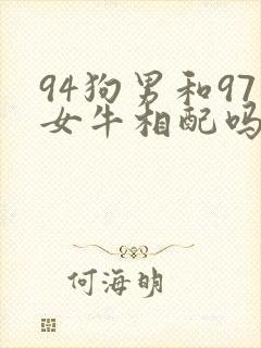 94狗男和97女牛相配吗婚姻如何