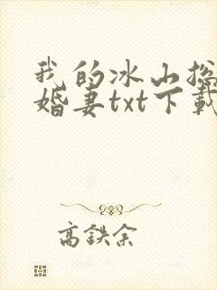 我的冰山总裁未婚妻txt下载