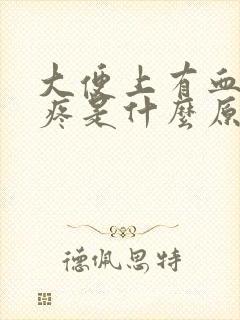 大便上有血肛门疼是什么原因