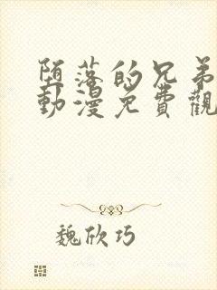 堕落的兄弟韩版动漫免费观看全集