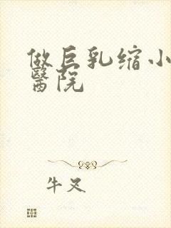 做巨乳缩小整形医院